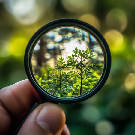 326487727 A closeup of a researcher integrating insights from environmental science and public policy